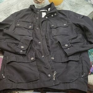 Tommy Bahama men's spring jacket medium size like new army green